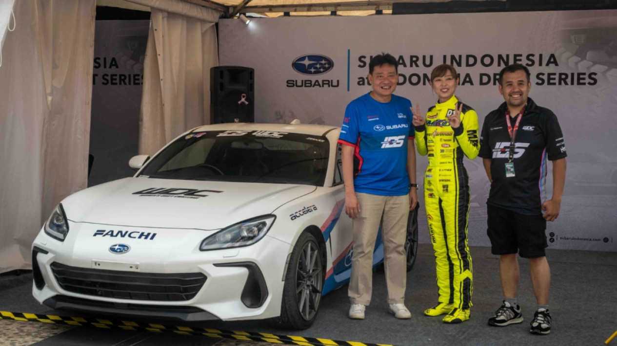 Subaru BRZ Raih Podium di Indonesia Drift Series 2024