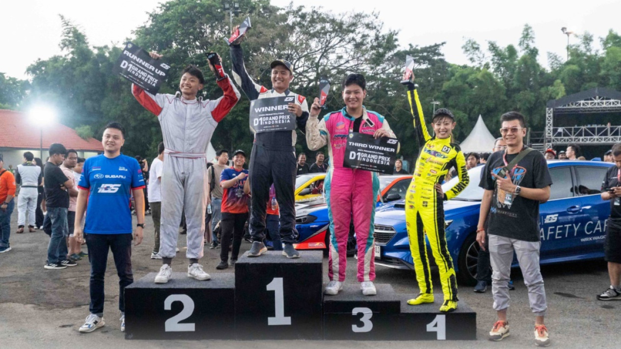 Subaru BRZ Raih Podium di Indonesia Drift Series 2024