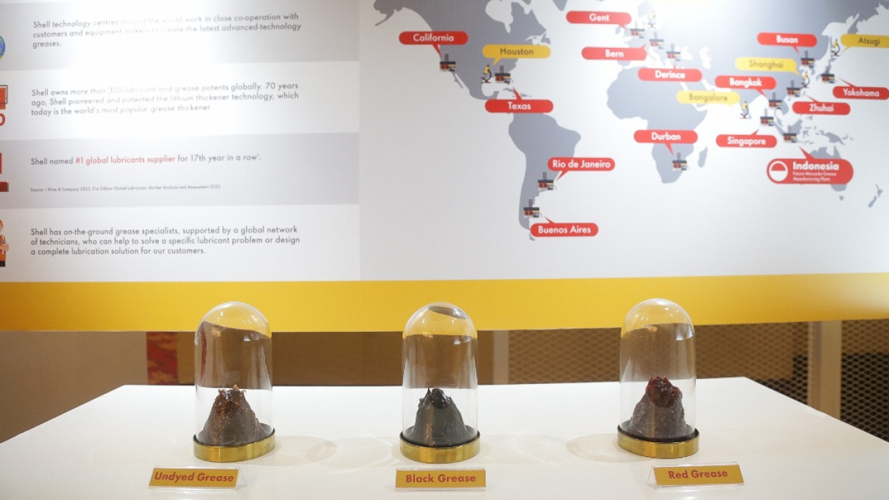 Shell Indonesia Bangun Pabrik Manufaktur Gemuk