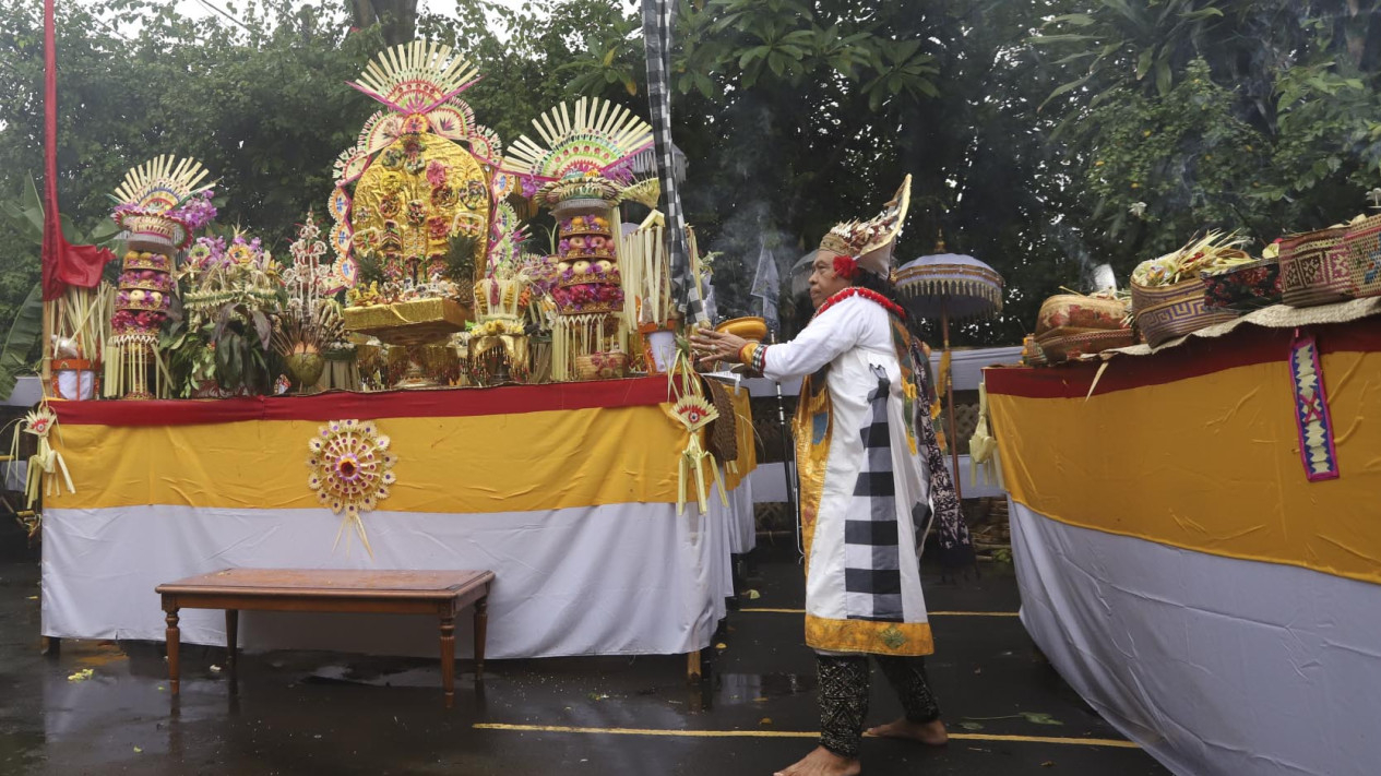 Ibadah Tawur Agung Kesanga Jelang Hari Raya Nyepi