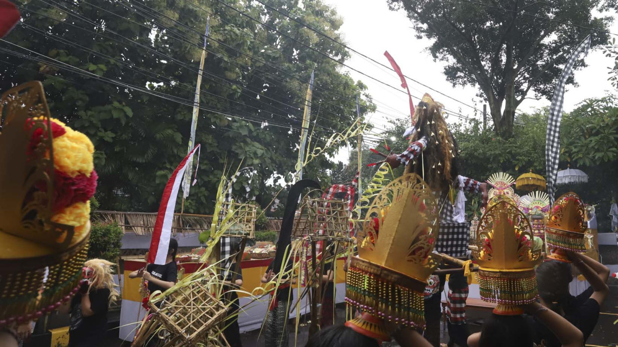 Pawai Ogoh-ogoh Jelang Hari Raya Nyepi