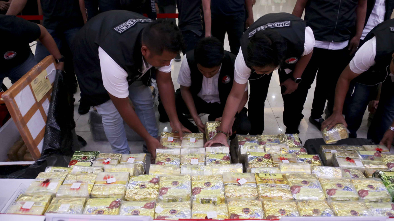 Bareskrim Sita 2,8 Ton Sabu-1,3 Jt Butir Ekstasi dalam 6 Bln