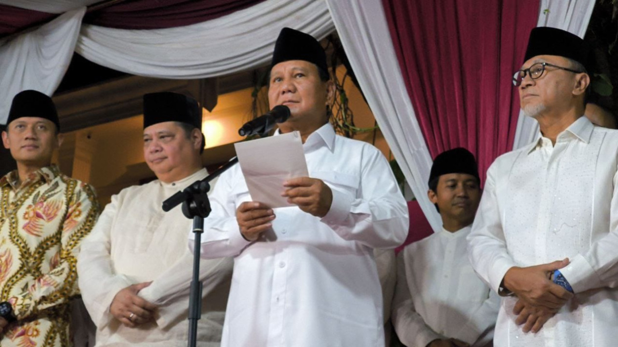 Pidato Prabowo Subianto Usai Penetapan Hasil Pilpres Kpu Vlix Id