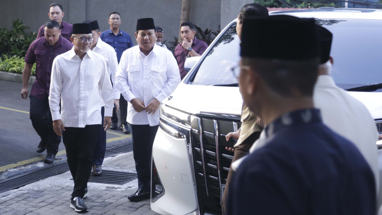 Bukber PAN Bersama Presiden Terpilih Prabowo Subianto