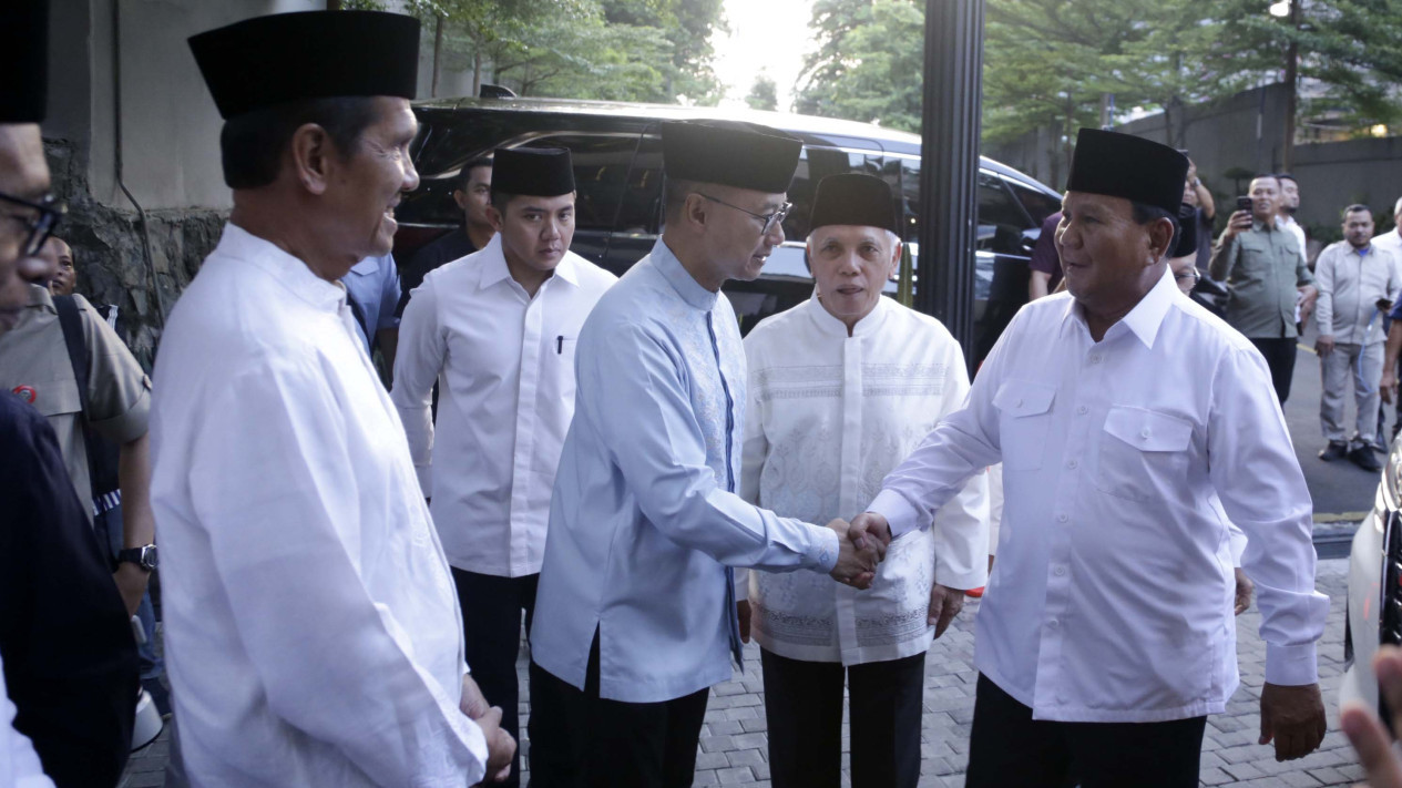 Bukber PAN Bersama Presiden Terpilih Prabowo Subianto