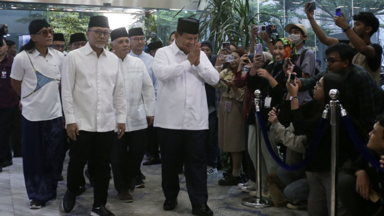 Bukber PAN Bersama Presiden Terpilih Prabowo Subianto
