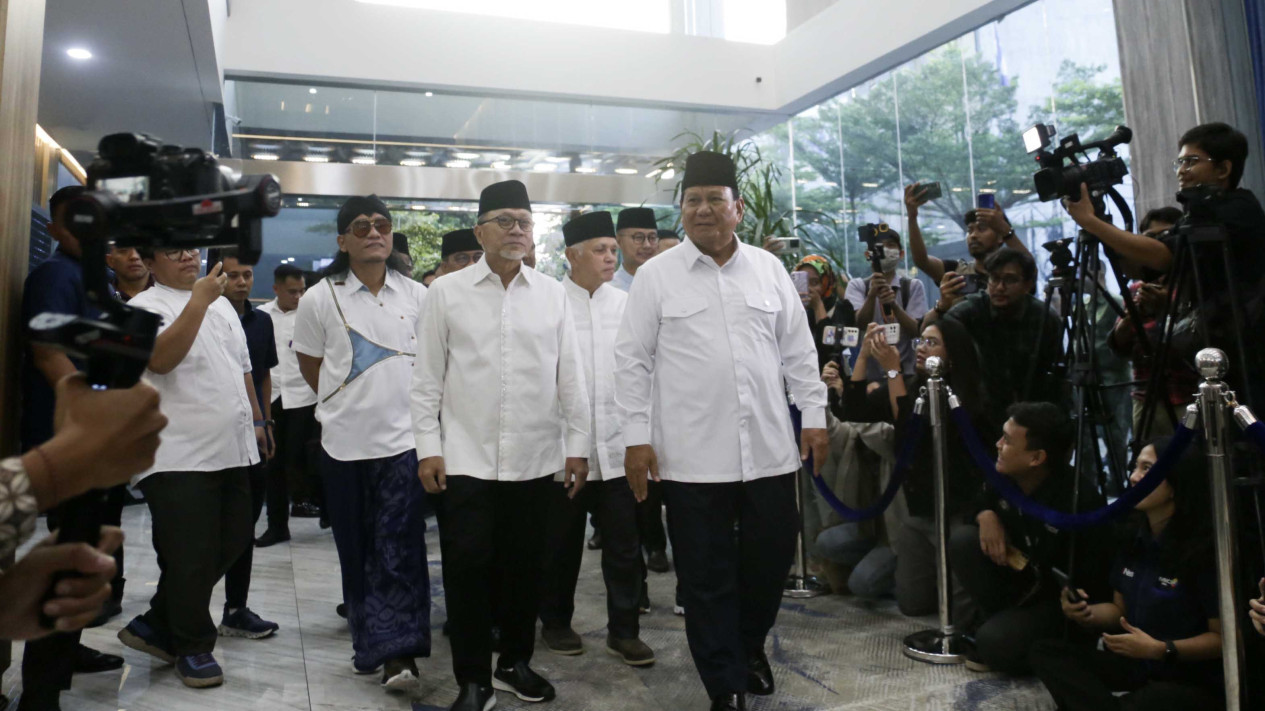 Bukber PAN Bersama Presiden Terpilih Prabowo Subianto
