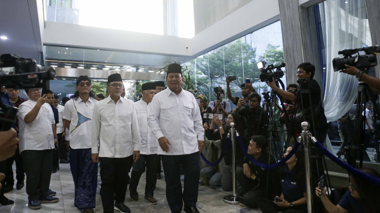 Bukber PAN Bersama Presiden Terpilih Prabowo Subianto