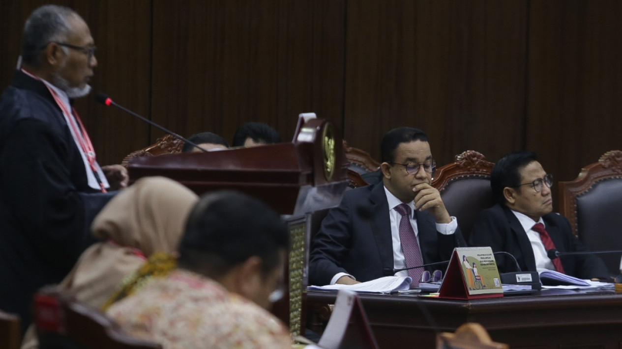 Anies Muhaimin Jalani Sidang Perselisihan Hasil Pilpres 2024 Vlix Id