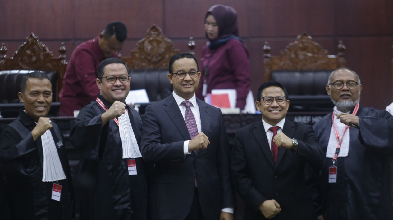 Anies-Muhaimin Jalani Sidang Perselisihan Hasil Pilpres 2024 - Vlix.id