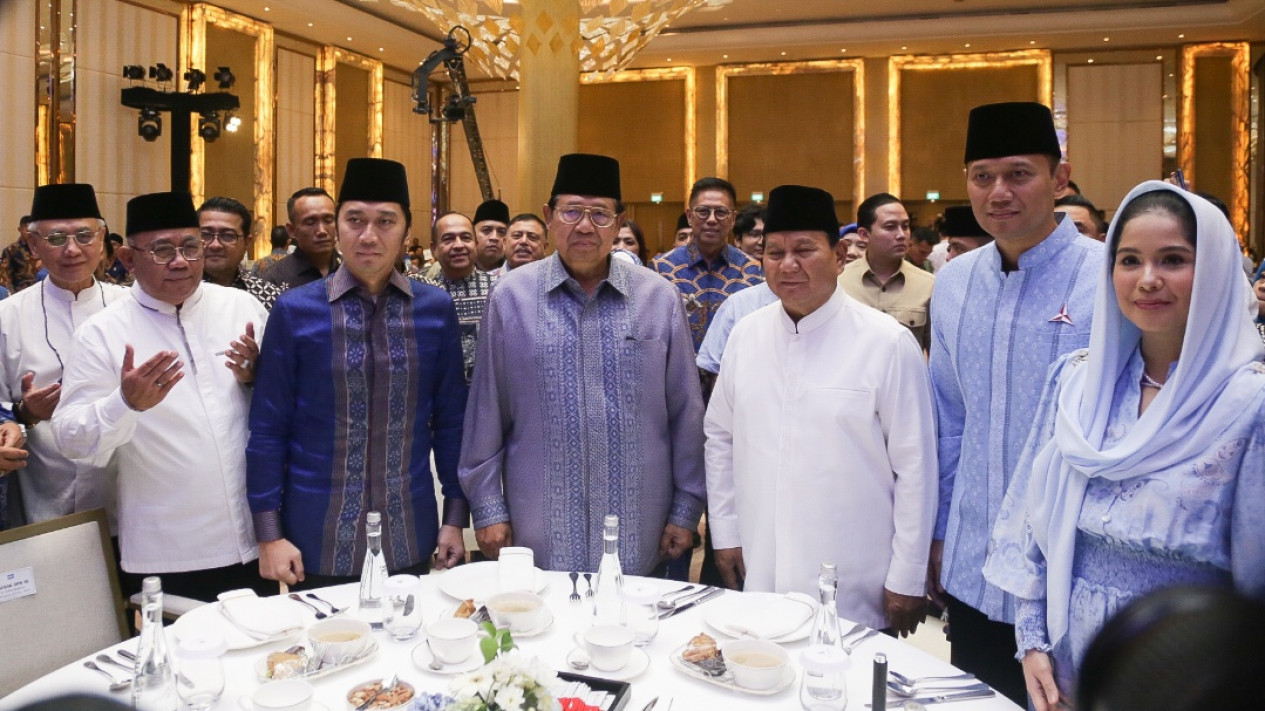 Buka Bersama Partai Demokrat dengan Prabowo Subianto