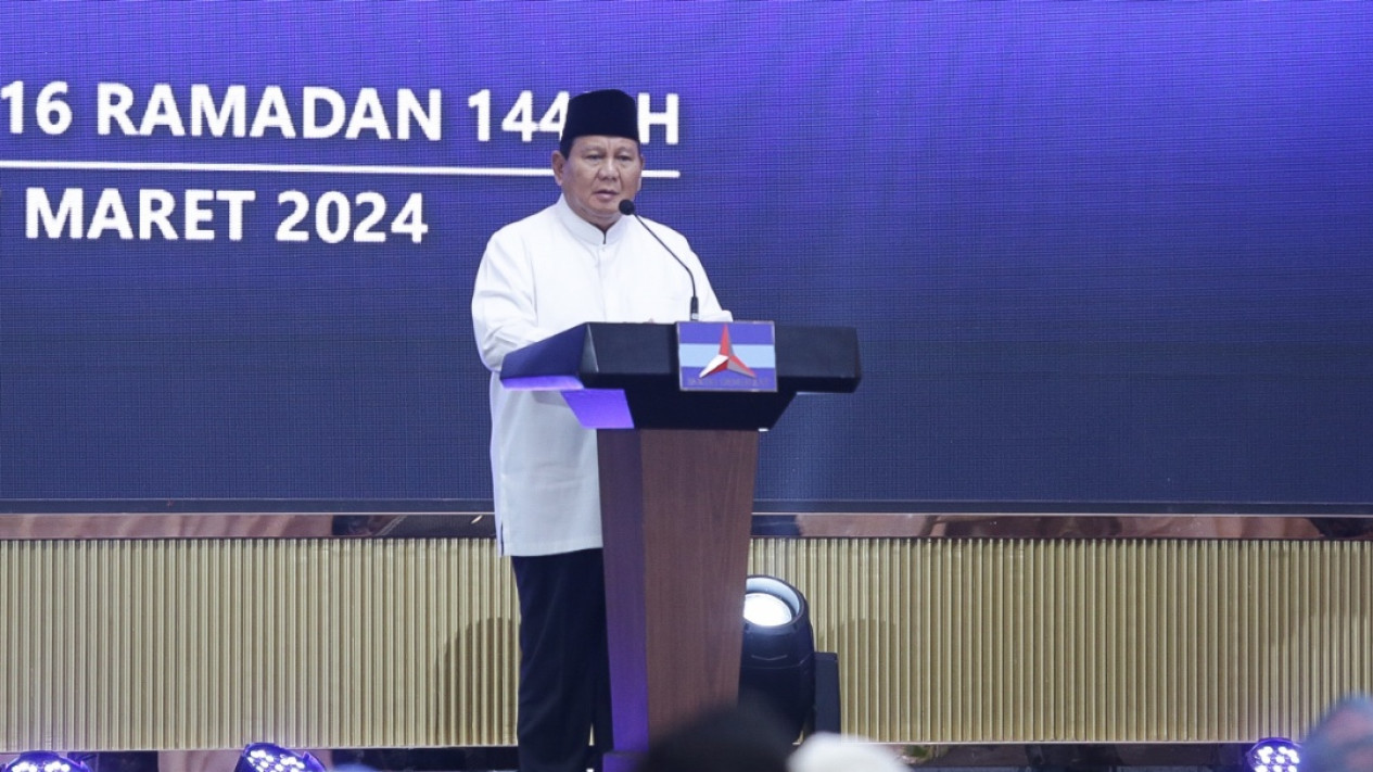 Buka Bersama Partai Demokrat dengan Prabowo Subianto