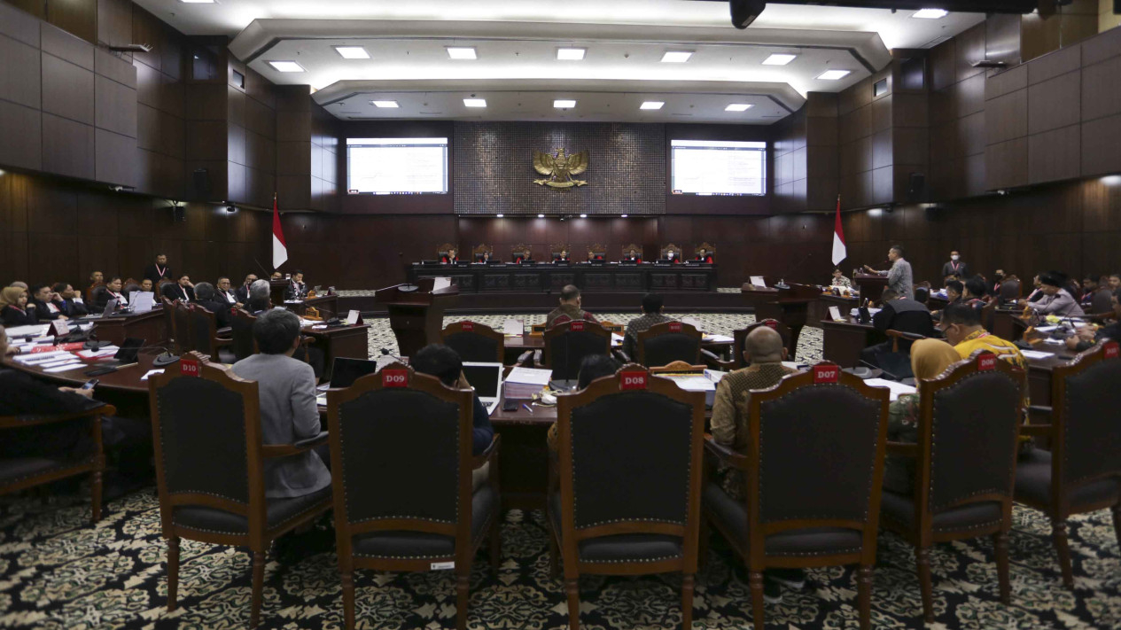 Sidang PHPU di MK Hadirkan Saksi dan Ahli KPU Bawaslu