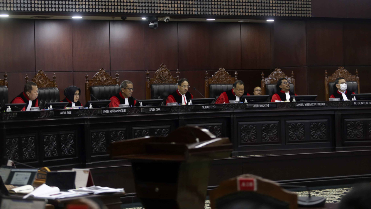 Sidang PHPU di MK Hadirkan Saksi dan Ahli KPU Bawaslu