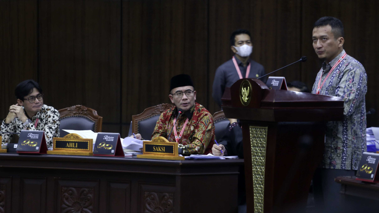 Sidang PHPU di MK Hadirkan Saksi dan Ahli KPU Bawaslu