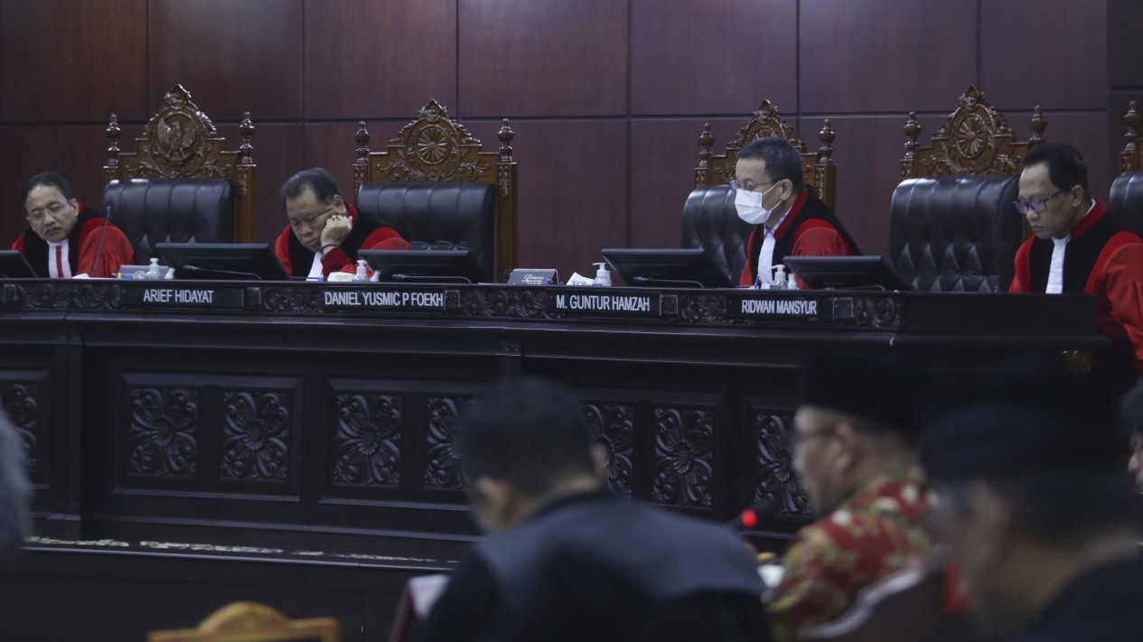 Sidang PHPU di MK Hadirkan Saksi dan Ahli KPU Bawaslu