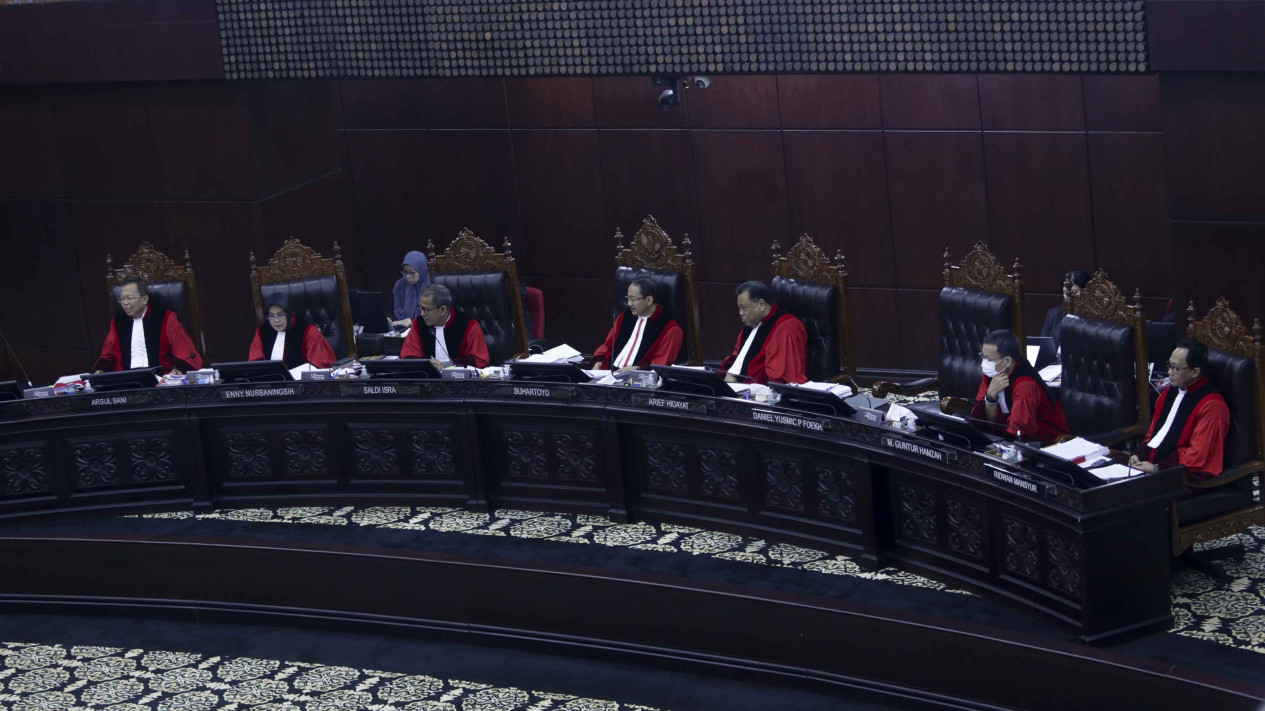 Sidang PHPU di MK Hadirkan Saksi dan Ahli KPU Bawaslu