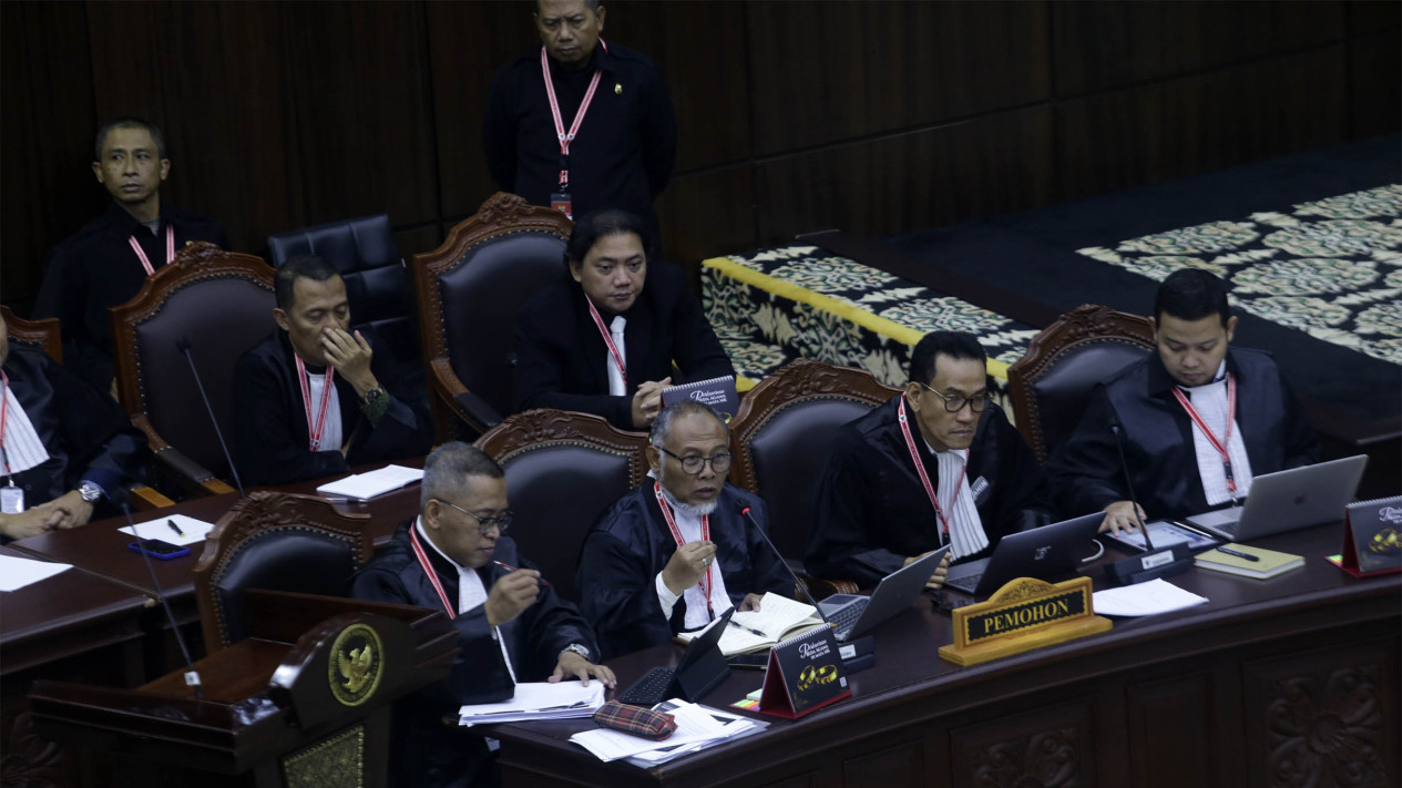 Sidang PHPU di MK Hadirkan Saksi dan Ahli KPU Bawaslu