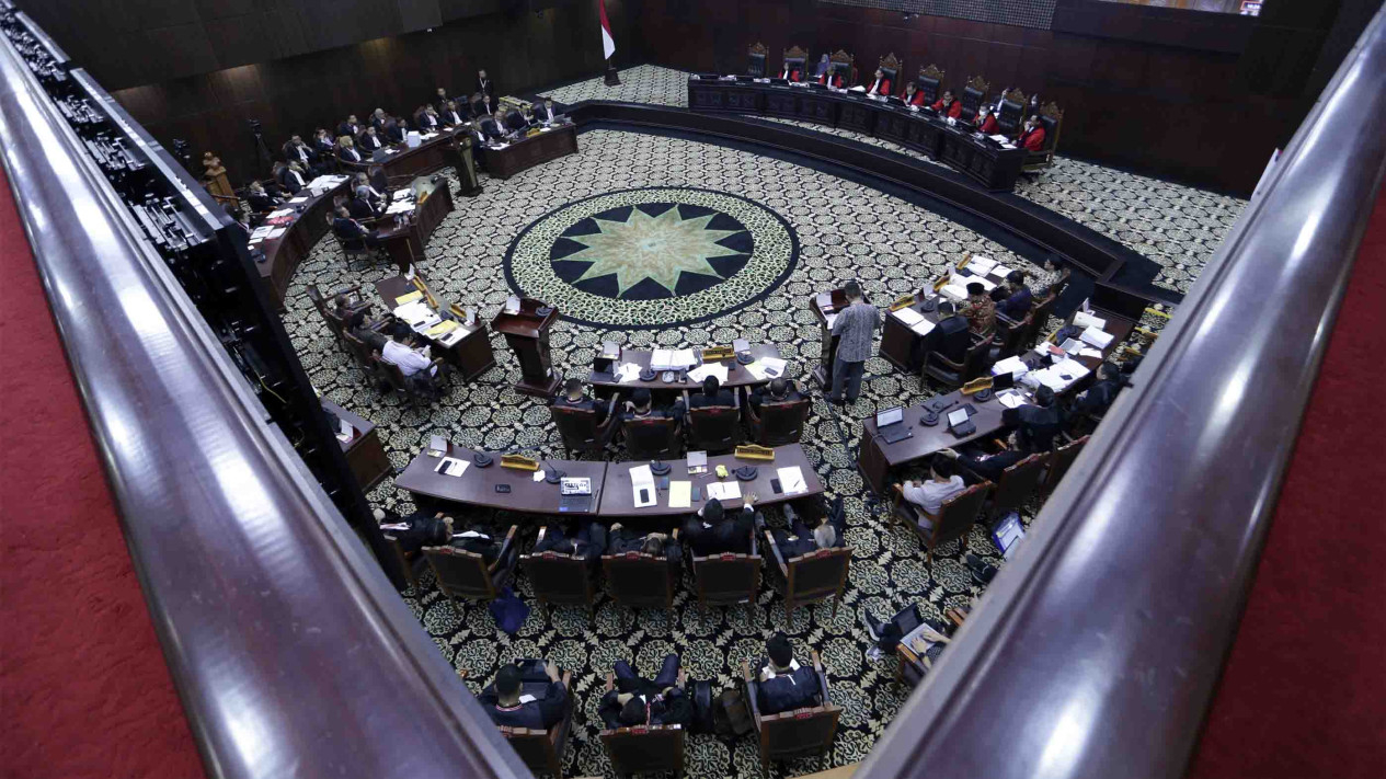 Sidang PHPU di MK Hadirkan Saksi dan Ahli KPU Bawaslu