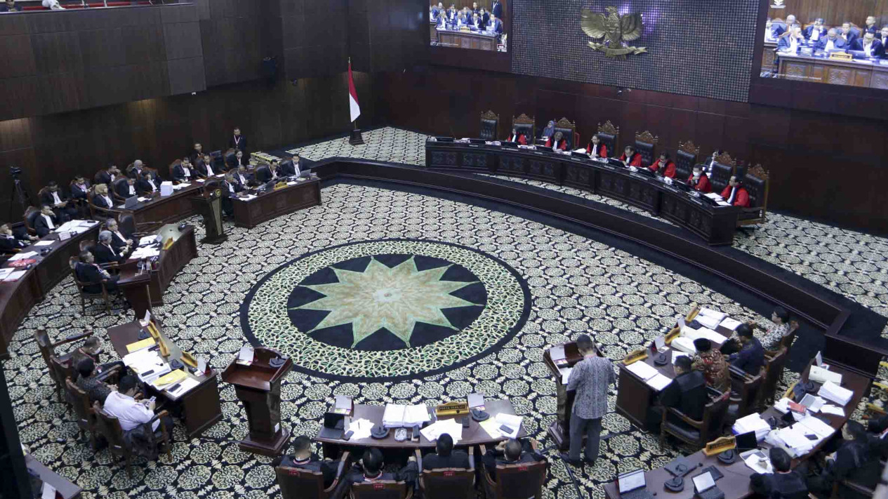 Sidang PHPU di MK Hadirkan Saksi dan Ahli KPU Bawaslu