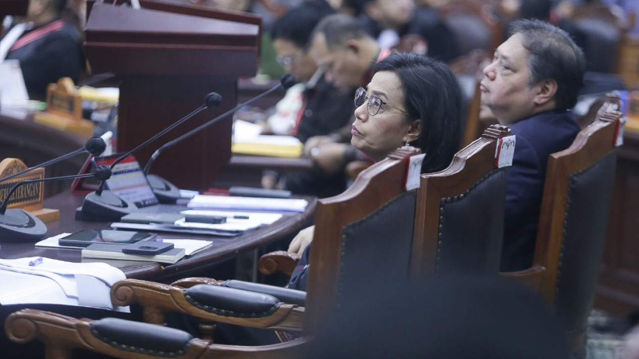 Empat Menteri Hadiri Sidang Sengketa Pilpres 2024