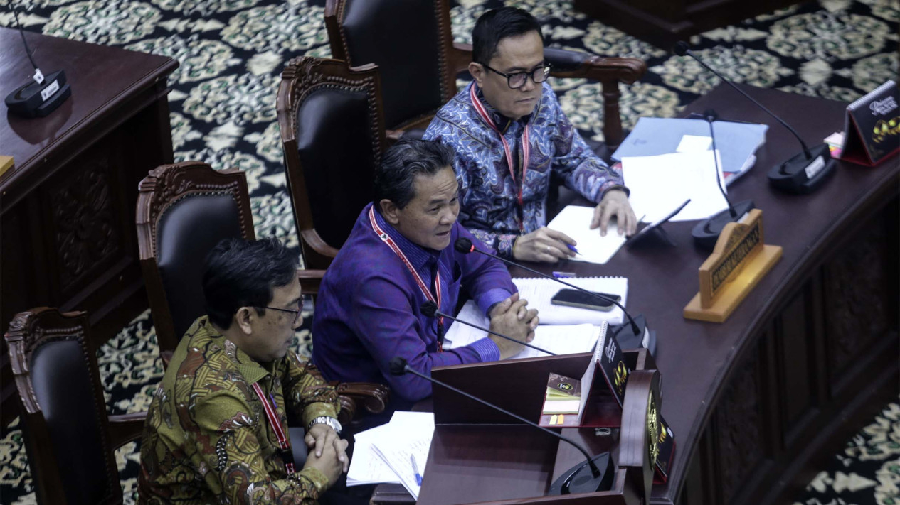 Ketua DKPP Bersaksi di Sidang Sengketa Pilpres