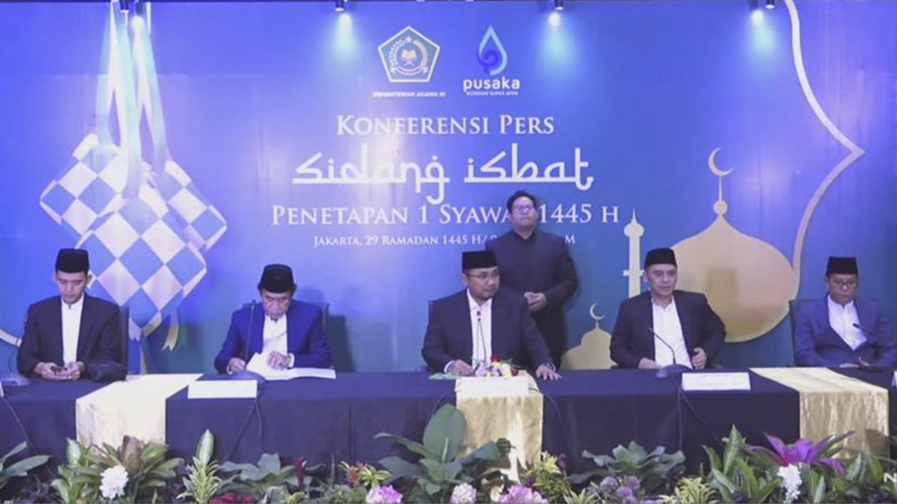 Penetapan Idul Fitri 1 Syawal 1445