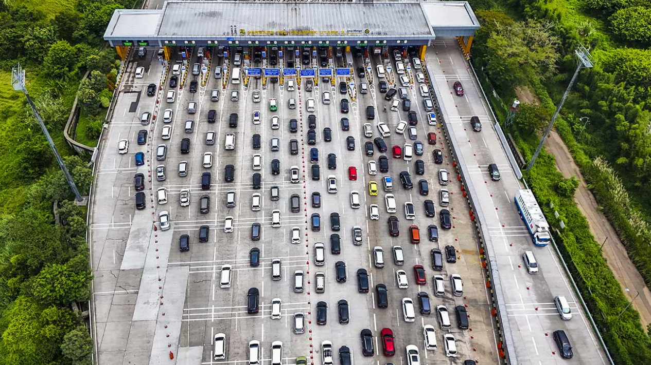 Arus Mudik, One Way & Contraflow Tol Trans Jawa Diperpanjang
