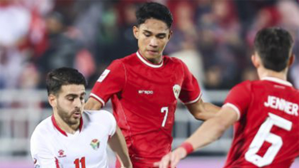 Ribuan Suporter Timnas Saksikan Timnas Kalahkan Yordan