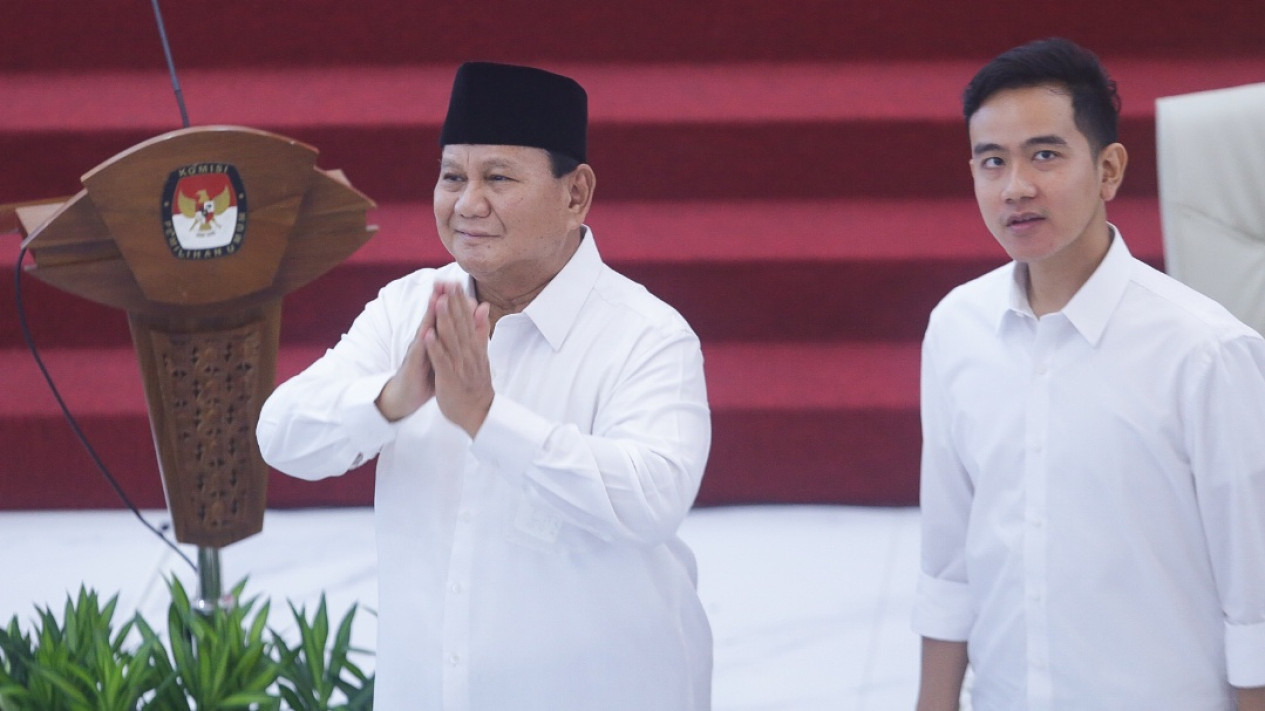 Penetapan Prabowo-Gibran Presiden-Wapres Terpilih di KPU