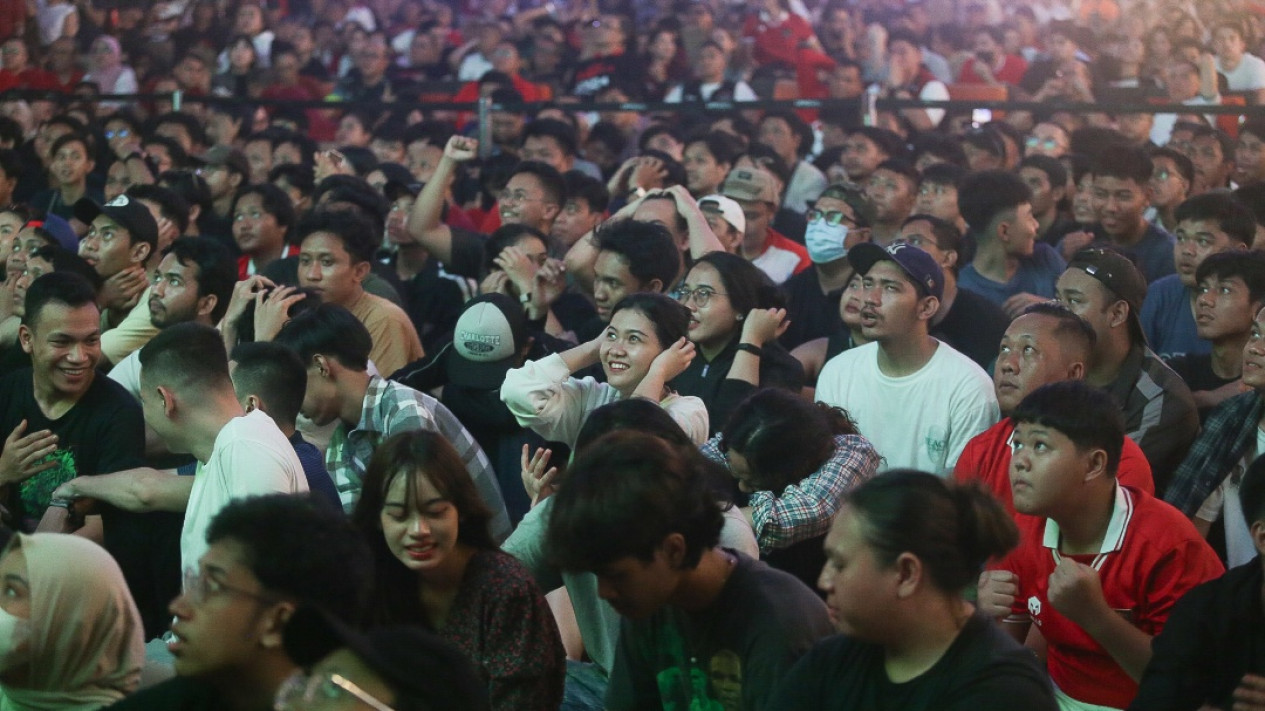 Anindya Bakrie Nonton Bareng Timnas U23 di Semifinal AFC