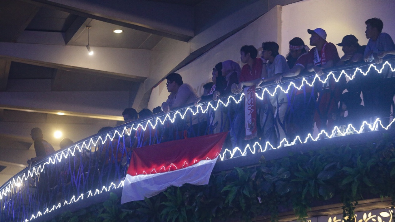 Anindya Bakrie Nonton Bareng Timnas U23 di Semifinal AFC