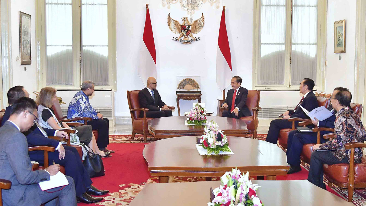 Indonesia-Microsoft Jajaki Peluang Pengembangan Teknologi AI