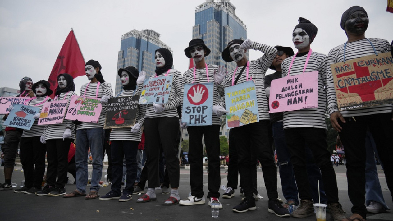 Peringatan Hari Buruh May Day 2024