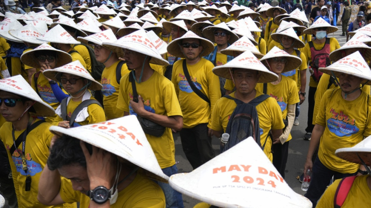 Peringatan Hari Buruh May Day 2024