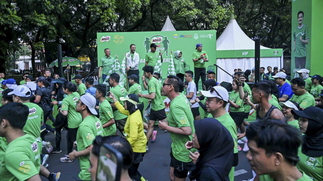 Ribuan Pelari Ikuti Indonesia Race 2024