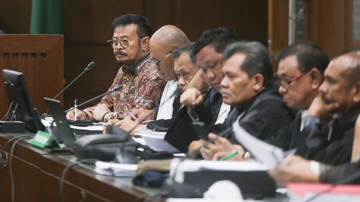 Sidang Lanjutan Syahrul Yasin Limpo