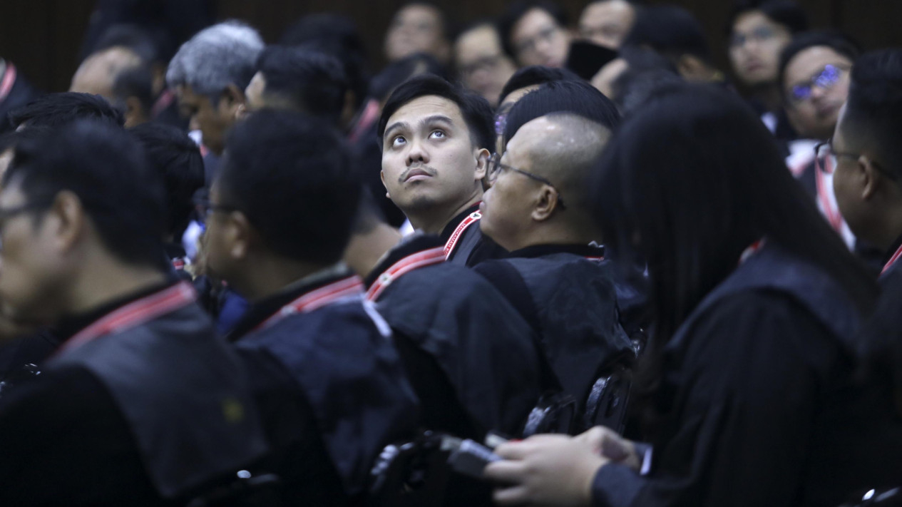 Sidang Putusan Dismissal MK PHPU Pileg 2024