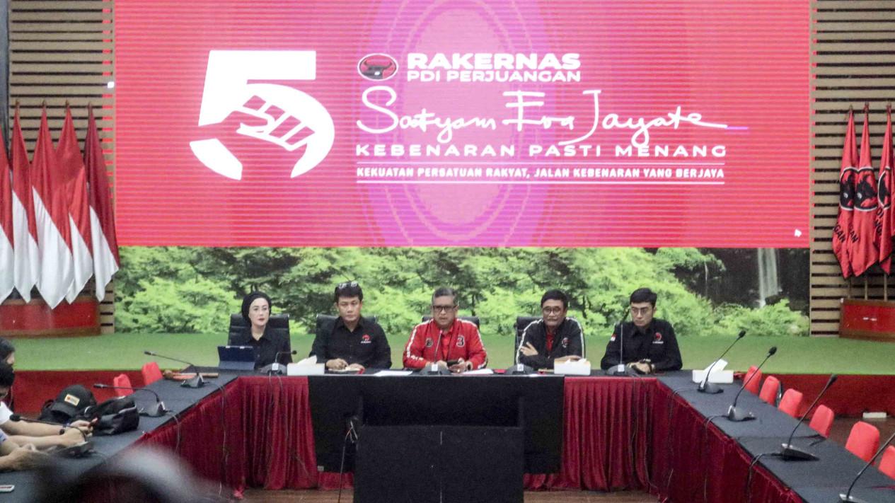 Jelang Rakernas V PDI Perjuangan