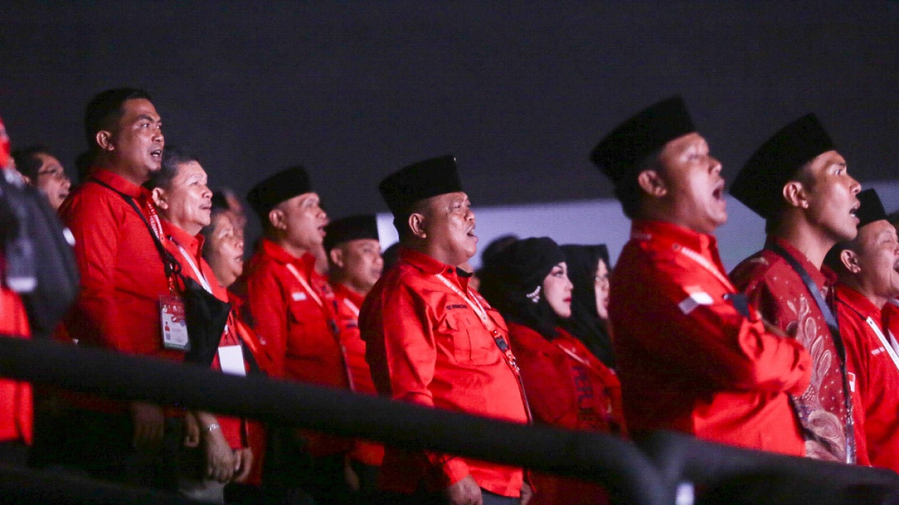 Rakernas V PDI Perjuangan di Ancol