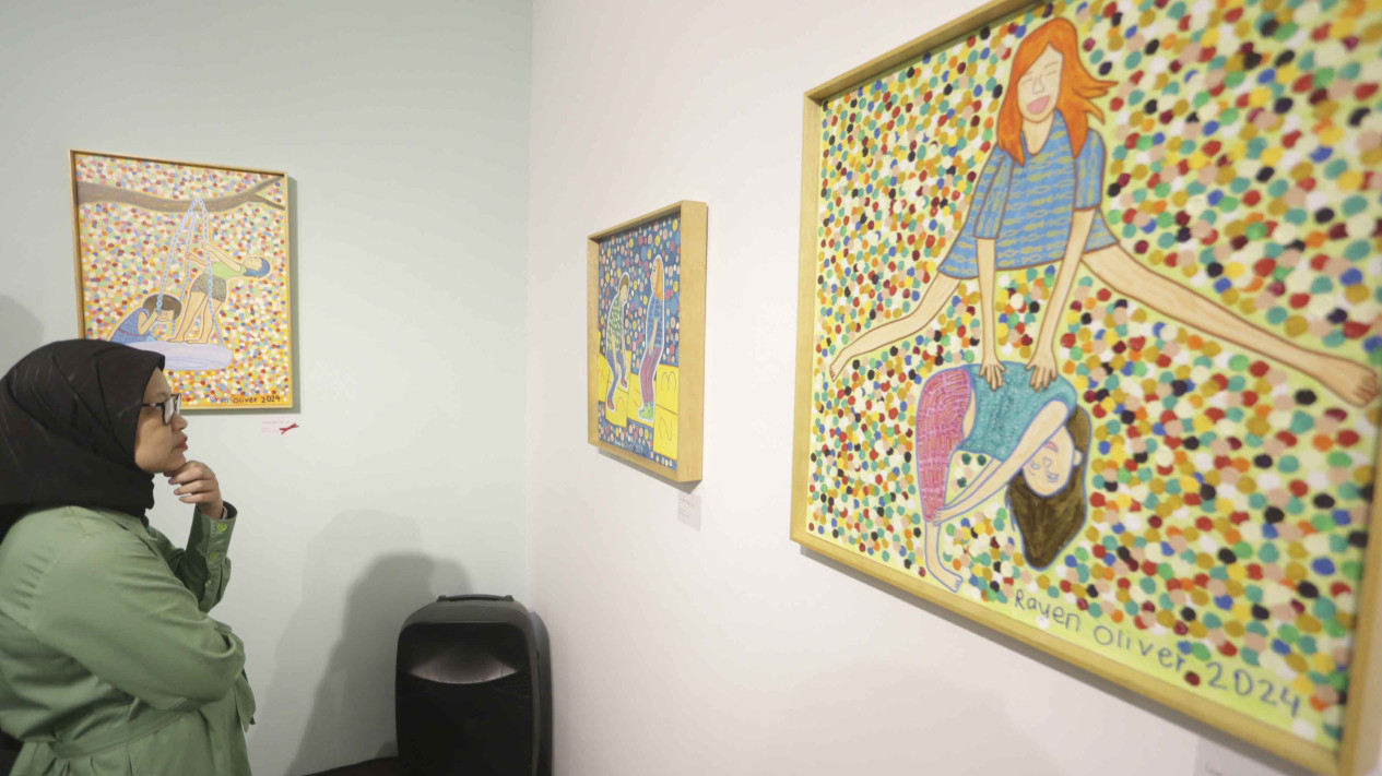 Pameran Lukisan Kolaborasi Bertajuk Be My Friend