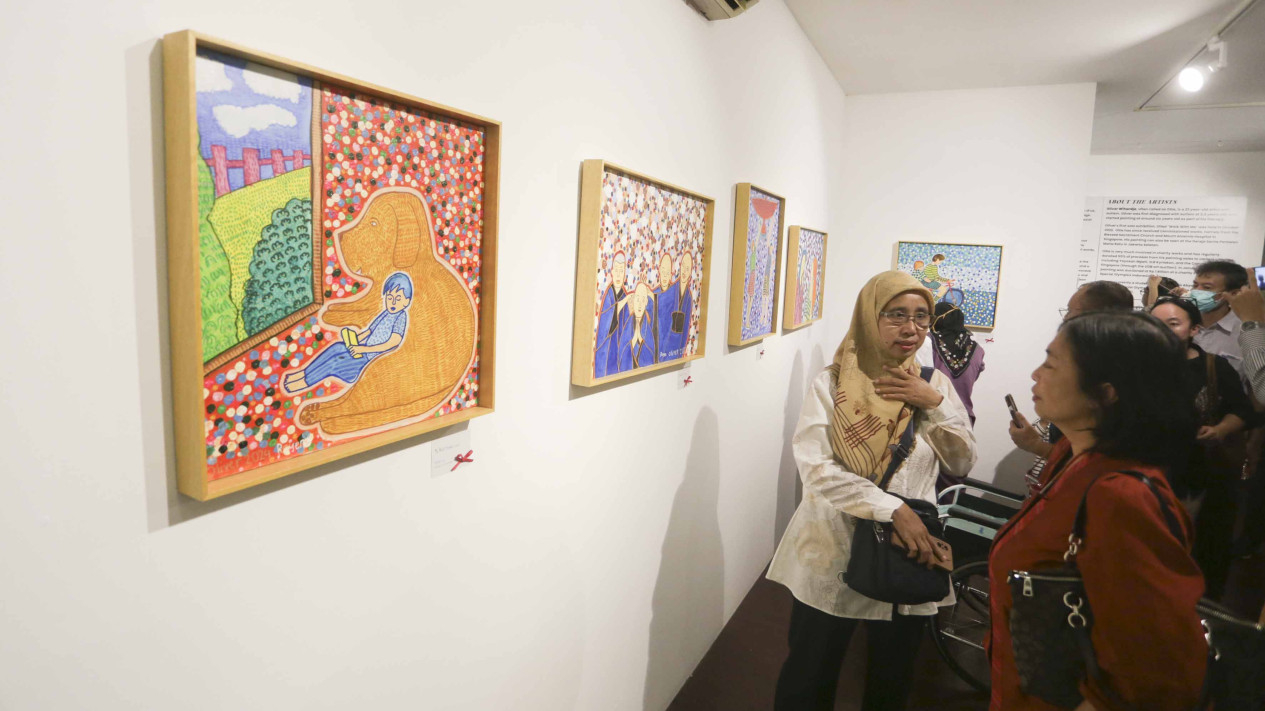 Pameran Lukisan Kolaborasi Bertajuk Be My Friend