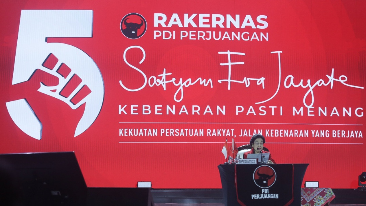 Penutupan Rakernas V PDI Perjuangan