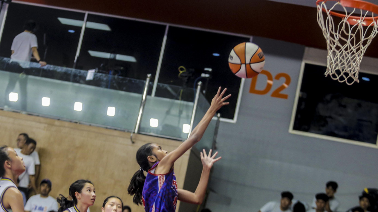 Pertandingan Jr. NBA 3v3 Finals di Jakarta