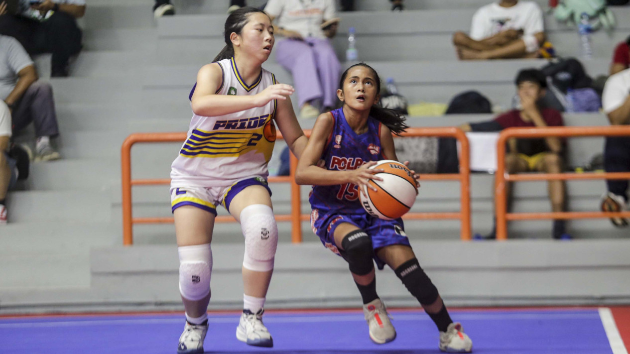 Pertandingan Jr. NBA 3v3 Finals di Jakarta
