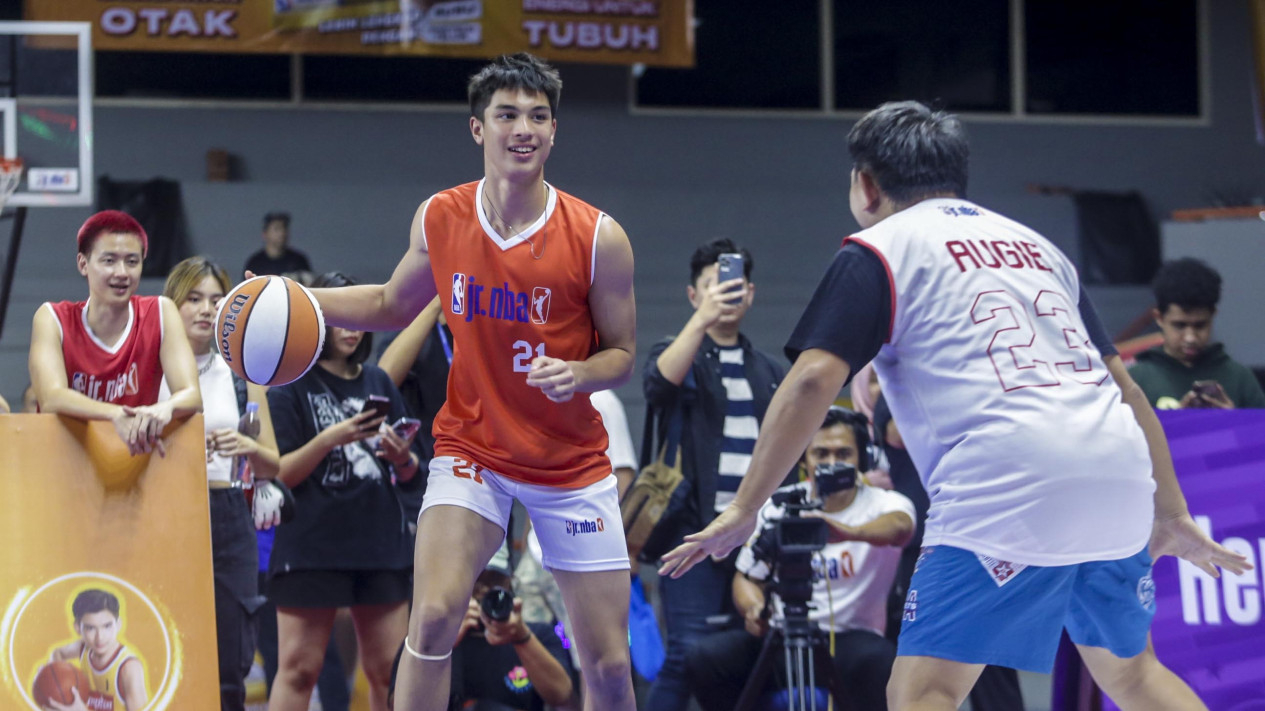 Pertandingan Jr. NBA 3v3 Finals di Jakarta