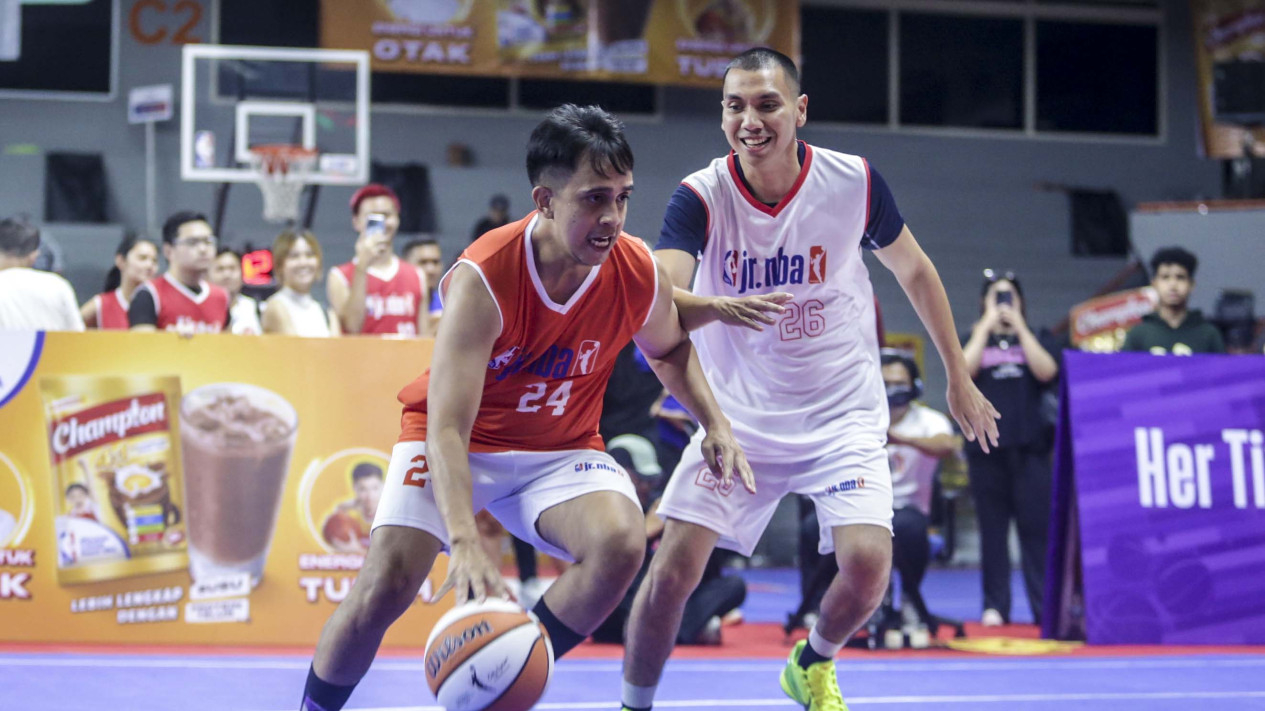 Pertandingan Jr. NBA 3v3 Finals di Jakarta