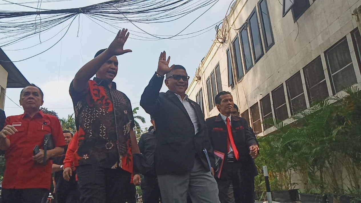 Hasto Kristiyanto Diperiksa Polda Metro Jaya