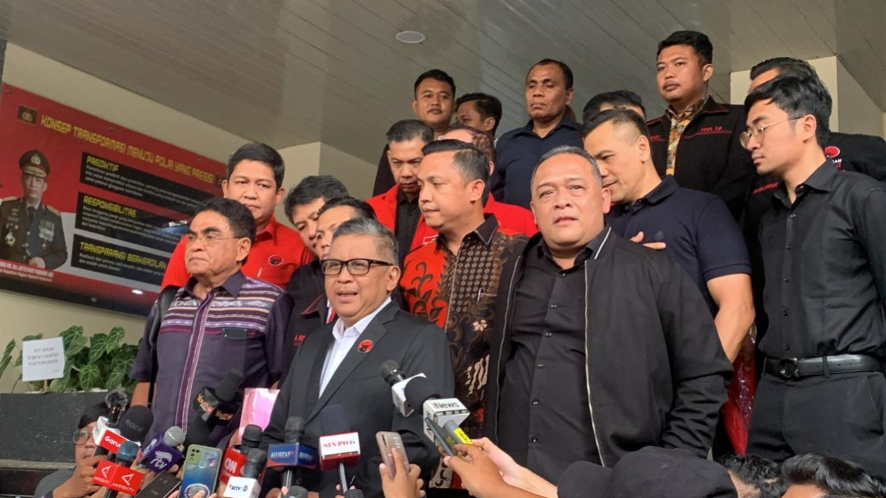 Hasto Kristiyanto Diperiksa Polda Metro Jaya