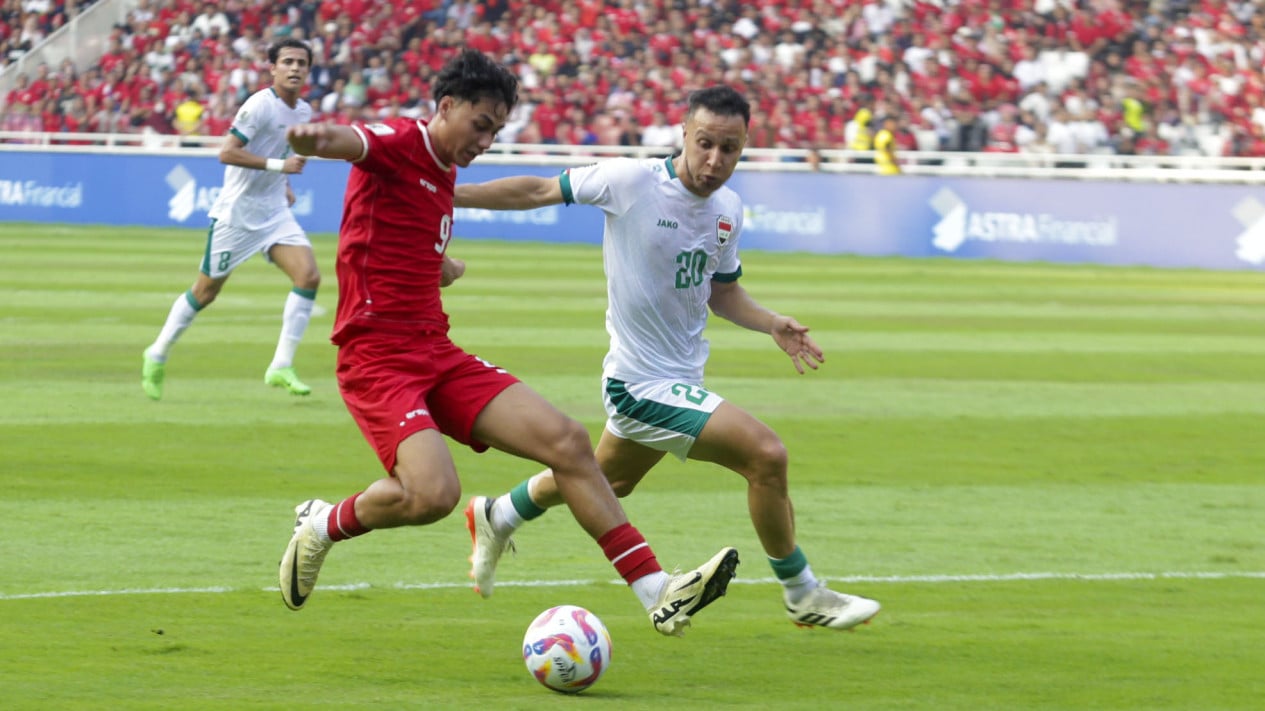 Kualifikasi Piala Dunia, Indonesia Kalah Dari Irak
